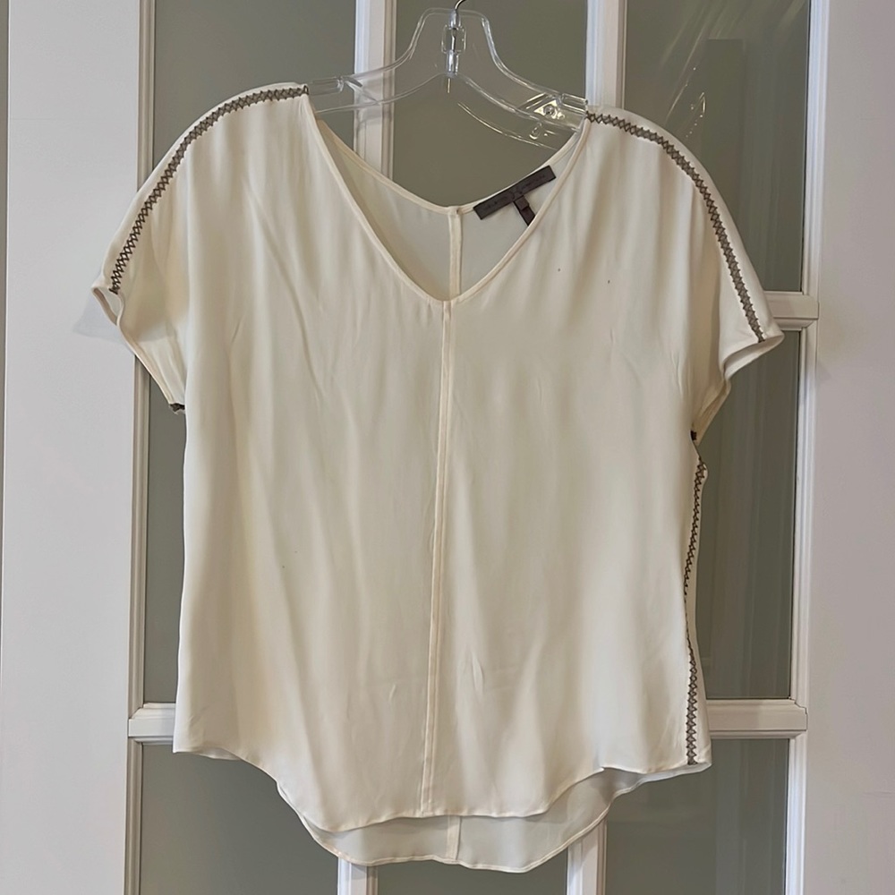 Halston Heritage White silk blouse